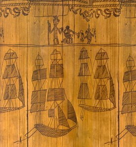 Flute (bamboo) by Kanak culture